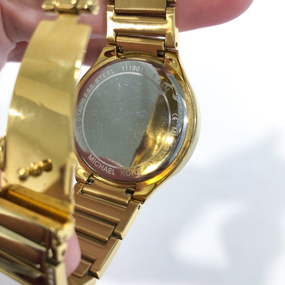 Michael Kors Kerry Gold Tone Watch - Picture 5 of 7